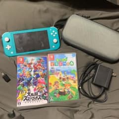 任天堂switch lite   あつ森  スマブラのサムネイル