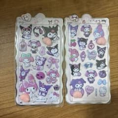 キャラクターシールセット 2シート　クロミ　マイメロ　おしりシールのサムネイル