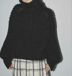 todayful トゥデイフル Volume Turtle Knit