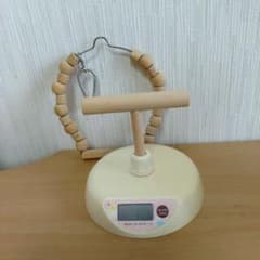 小鳥用体重計　止まり木セットのサムネイル