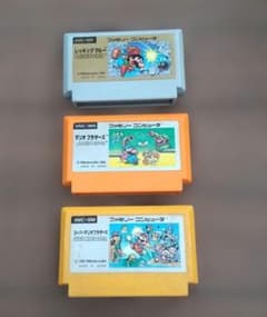任天堂ファミコン カセット3本セット☆起動確認済み⭕️ - メルカリ