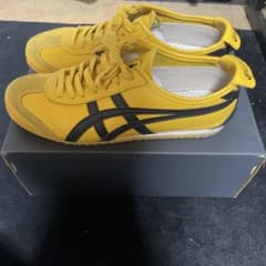 Onitsuka Tiger MEXICO 66 イエロー ブラック　箱付きのサムネイル