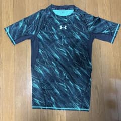 UNDER ARMOUR アンダーシャツ 半袖 幾何学柄のサムネイル