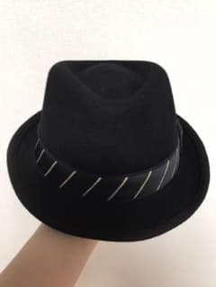 新品未使用　ニューエラ　ハット 帽子 黒のサムネイル