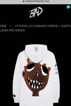 xxxtentacion パーカー XLのサムネイル