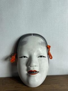 能面 小面 女系 レトロ 昭和レトロ 静岳 昭和レトロ 小面 能面 静岳 作 - メルカリ