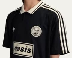 adidas oasis ポロシャツ ブラック - メルカリ