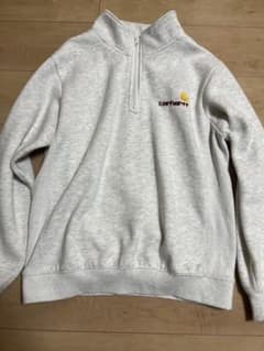 Carhartt グレー ハーフジップ スウェット/Mのサムネイル