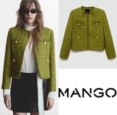 MANGO ツイードジャケットのサムネイル