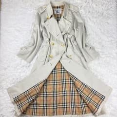【ロング丈 白タグ】 Burberry バーバリー トレンチコート ベルト付 M m99738305839_1.jpg?1762229691