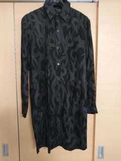 ナンバーナイン　ハート涙トライバル　ロングシャツ ナンバーナイン ハート涙トライバル ロングシャツ - メルカリ