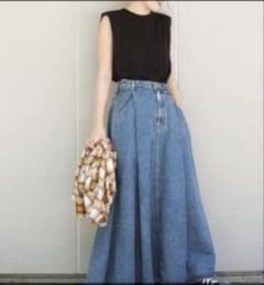 SOMETHING × Spick & Span ハイパーマキシスカートのサムネイル