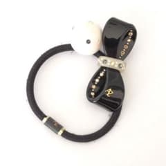 ま*ん様 【ジャンク品】アレクサンドルズアリ☆リボンヘアゴム☆ビジューボール☆シのサムネイル