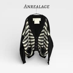 10AW アンリアレイジ 変形カーディガン wideshortslimlong - メルカリ