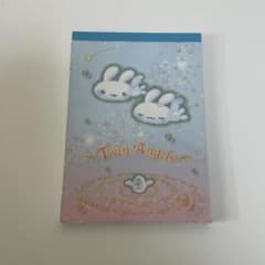 超希少品 平成レトロ サンエックス ツインエンジェルズ メモ帳4種