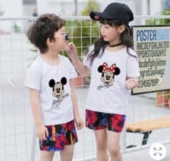 【新品未使用】ディズニー ミッキーマウス Tシャツ ホワイトのサムネイル