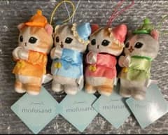 mofusand チャイナにゃんマスコット　全４種セット