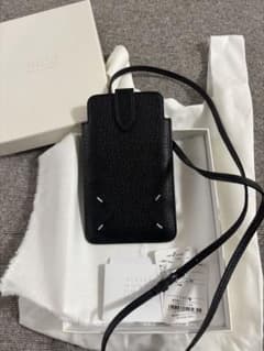 アヒル様専用Maison Margiela スマホショルダーバッグ ブラック | Mercari