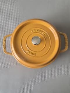 STAUB LA COCOTTE イエロー 22cm - メルカリ