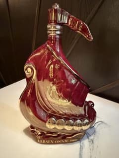 未開栓ラーセンシップ ビンテージ　超貴重　マーブルレッド LARSEN COGNAC マーブルルビー シップ 700ml 未開封 - メルカリ