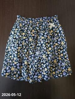 ♡プティマイン 花柄スカート 120