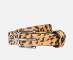 【正規品・美品】Stussy FW24 ベルト　レオパード　ヒョウ柄 S/Mのサムネイル