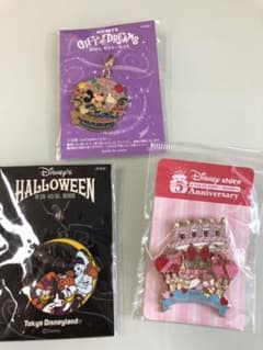 ピンバッチとファスナーチャームのセットです。のサムネイル