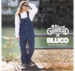Bluco Work Garment デニムオーバーオール S Bluco Work Garment デニムオーバーオール S - メルカリ