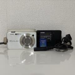 動作確認済】CASIO EXILIM EX-S10 ホワイト オールドコンデジ - メルカリ