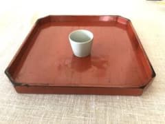 古美術 根来 隅切盆(折敷) 古美術 根来 隅切盆(折敷) - メルカリ