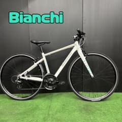 クロスバイク　Bianchi roma4 ホワイト クロスバイク Bianchi roma4 ホワイト - メルカリ