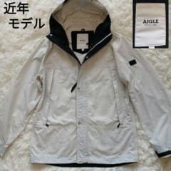 近年モデル✨AIGLE 撥水 ラパザラジャケット S ライトグレー 春夏 