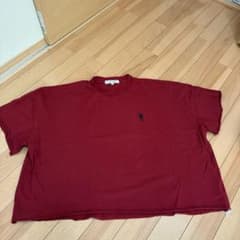 U.S. POLO ASSN. バーガンディ Tシャツ Lサイズのサムネイル