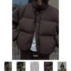 NOKCHA original】mannish down jacket/ash - メルカリ
