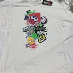 2017년제 폐반 L 스프라툰2 T셔츠 스티커풍 닌텐도