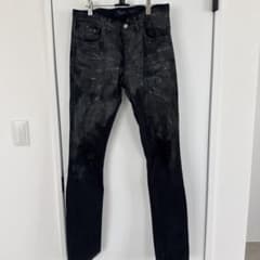 久*様 FAGASSENT ファガッセン ペイント加工 デニムパンツ　31インチ 久*様 FAGASSENT ファガッセン ペイント加工 デニムパンツ 31インチ