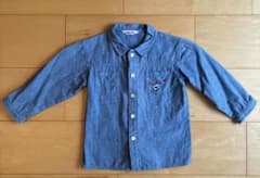 familiar デニムシャツ 100cmのサムネイル