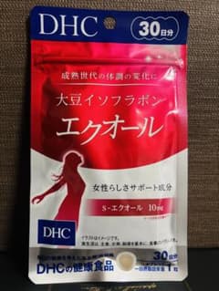 DHC 大豆イソフラボン エクオール 30日分 新品未開封のサムネイル