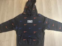 KITH Nike キス　フーディ　Sサイズ　希少コラボ　ナイキのサムネイル