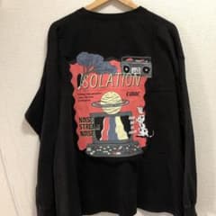 EMMA CLOTHES(エマクローズ)ビッグシルエット 背面プリントロンＴのサムネイル