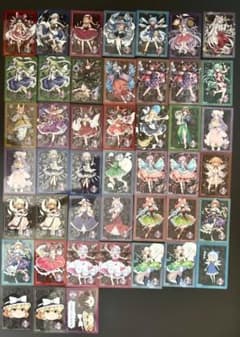 東方Projectトレーディングカードコレクションクリア　45枚のサムネイル
