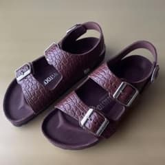 【BIRKENSTOCK】ミラノハーフエクスクィジット/レプタイルエンボスレザー BIRKENSTOCK】ミラノハーフエクスクィジット/レプタイルエンボスレザー