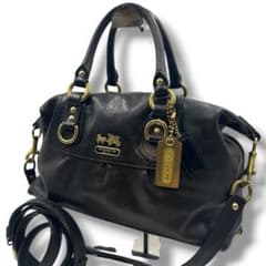 コーチCOACH マディソン サブリナ レザー トートバッグ ミニボストン 