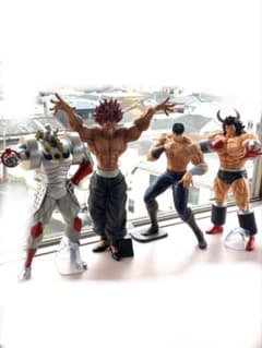 キン肉マン、北斗の拳、 仮面ライダー　フィギュア　他セットまとめ売り BIGフィギュアセット キン肉マン 範馬勇次郎 北斗の拳 箱無し まとめ