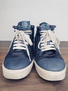 DIESEL ハイカットスニーカー ネイビーのサムネイル