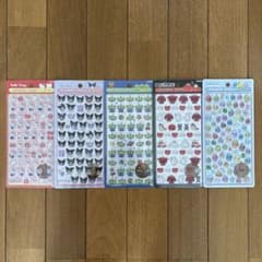 BONBON DROP seal mini 씰 5점 세트