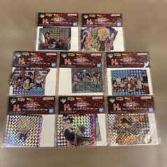 이치 반 복권 드래곤 볼 플레이크 프리즘 스티커 총 8 종 콤프 세트