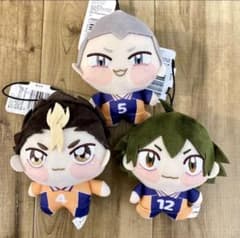 ハイキュー!! ちょぴぬいぷち③ 西谷夕 山口忠 田中龍之介 コンプセット③