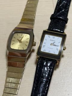 RADO 여성 시계 2 점 세트 정크 제품