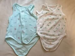 ユニクロ 肌着 ロンパース　前開き　夏のサムネイル